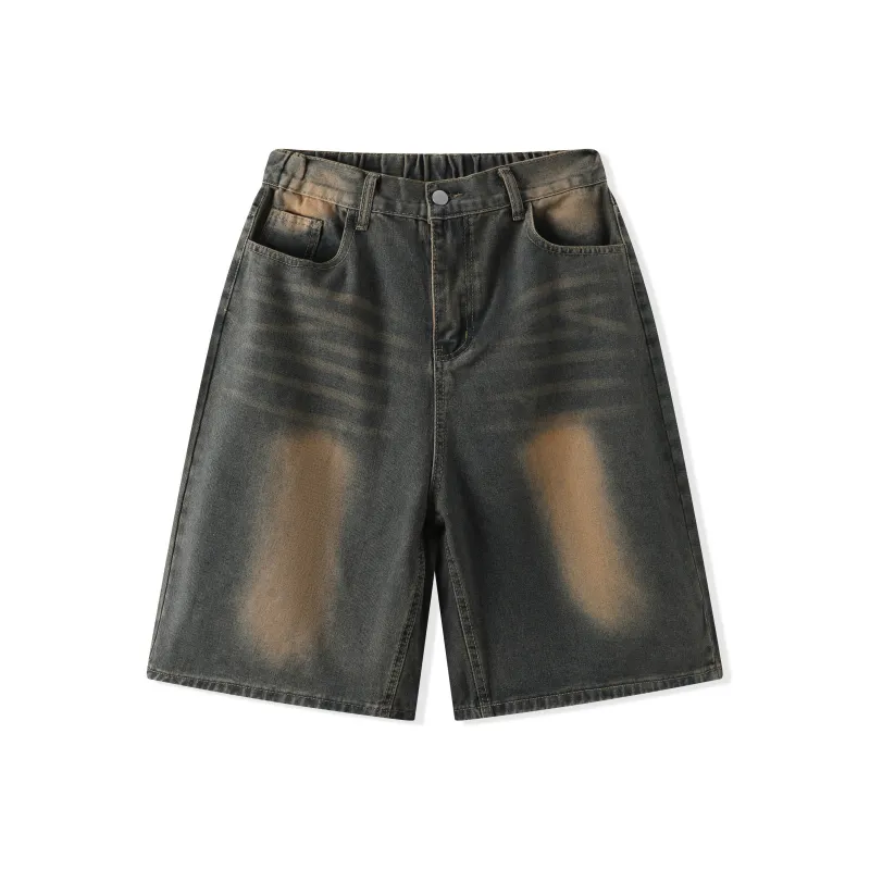 JUNGLE PANDA Denim Shorts Unisex-1