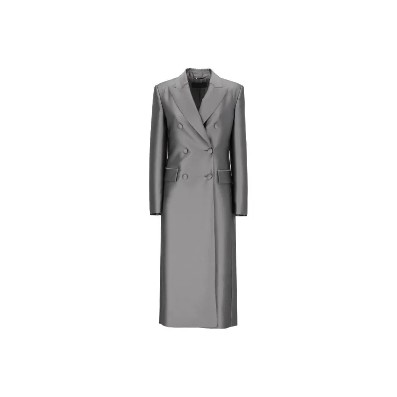 ALBERTA FERRETTI Coats Women's Silver-0
