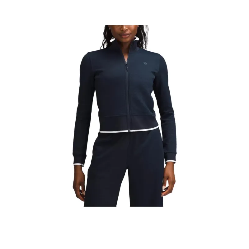 Lululemon Textured Track Jacket Jackets Coats Women's-12