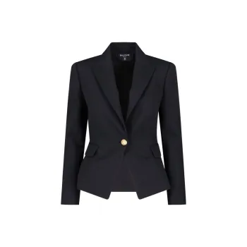BALMAIN Single Breasted Tailored Blazer