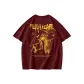Burgundy-Yellow