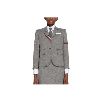 THOM BROWNE· Business Suits Coats Women's Gray