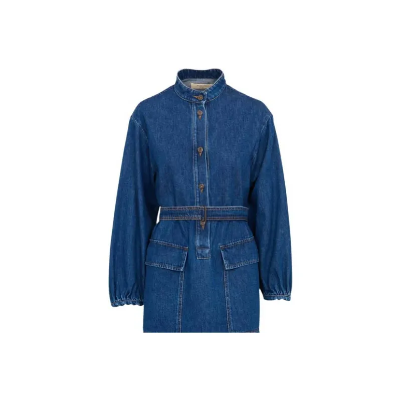 WEEKEND MaxMara Long Sleeved Dress Women's Blue-4