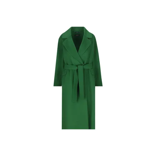 'S MAX MARA Coats Women's Green