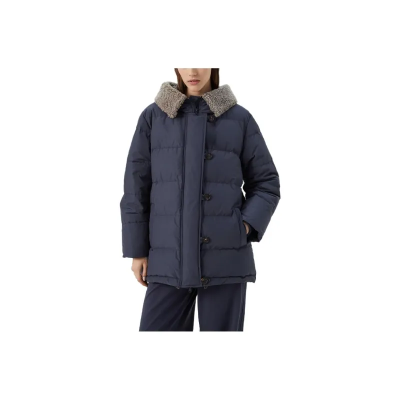 Brunello Cucinelli Hooded Quilted Puffer Jacket-0
