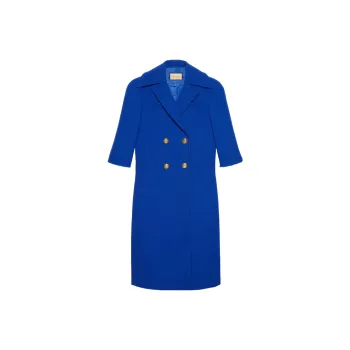 GUCCI SS22 Coats Women's Royal Blue