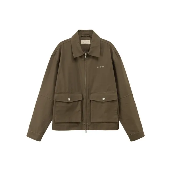 NO ONE ELSE Jackets Coats Unisex Mustard Green-0