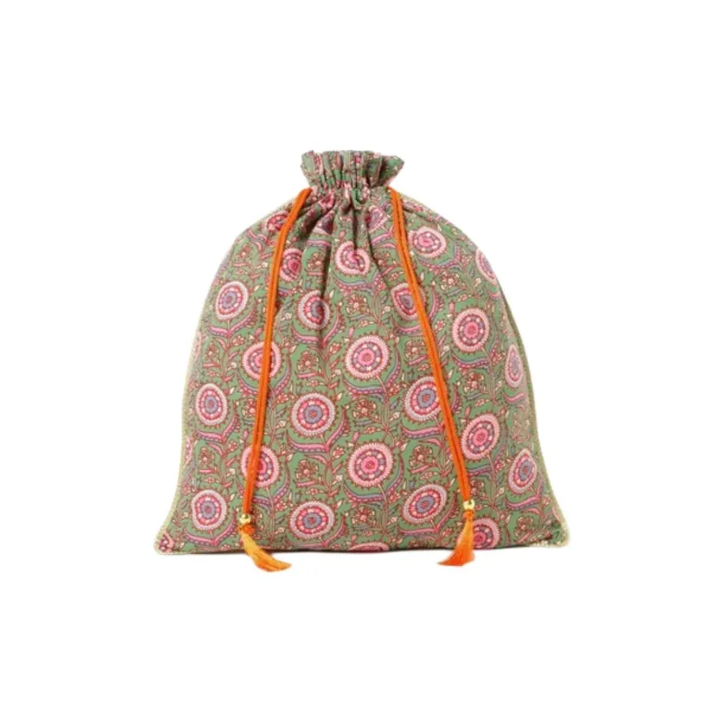 Beams Cotton Storage Bag Women's Multicolor-3