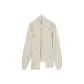 Autumn Moon White Sweater (Includes Scarf)