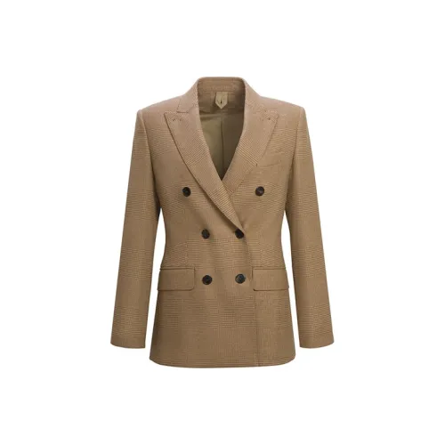 MaxMara Business Suit Coat Women's Khaki