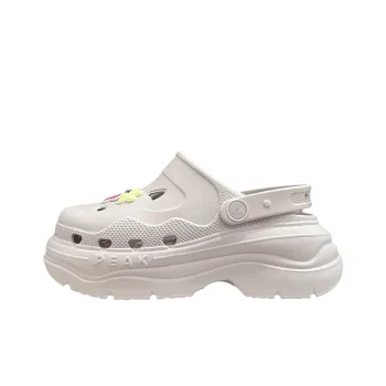 PEAK Pole Hole Shoes Clogs Women's Beige