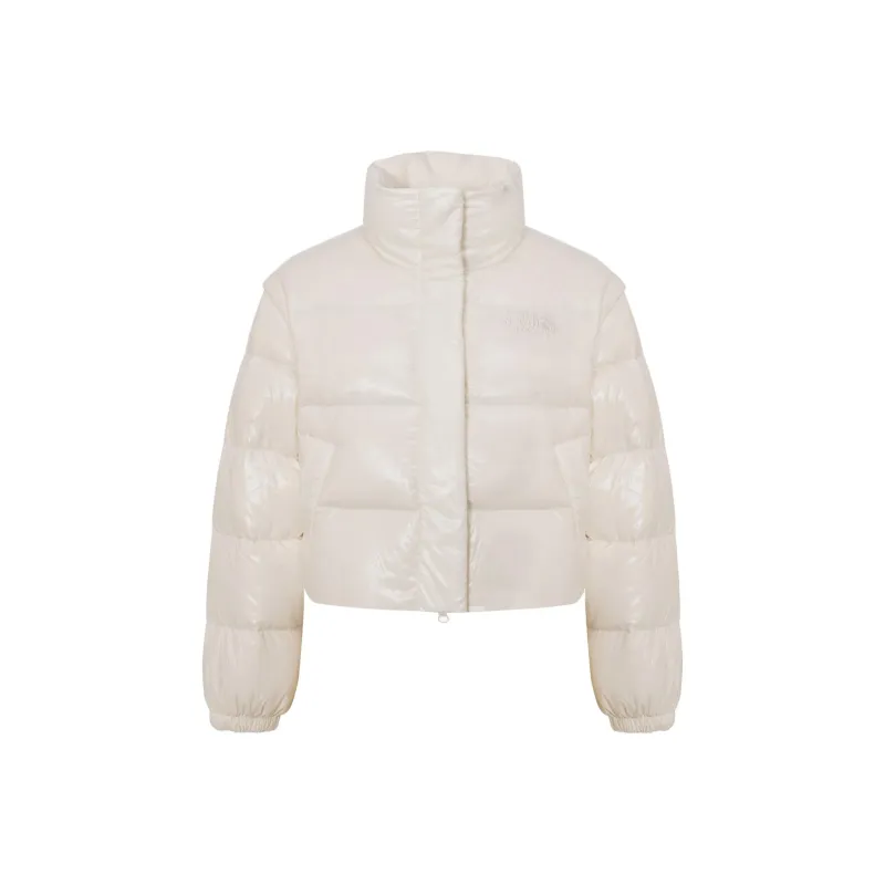 THE NORTH FACE Down Jacket Women's Pink White-0