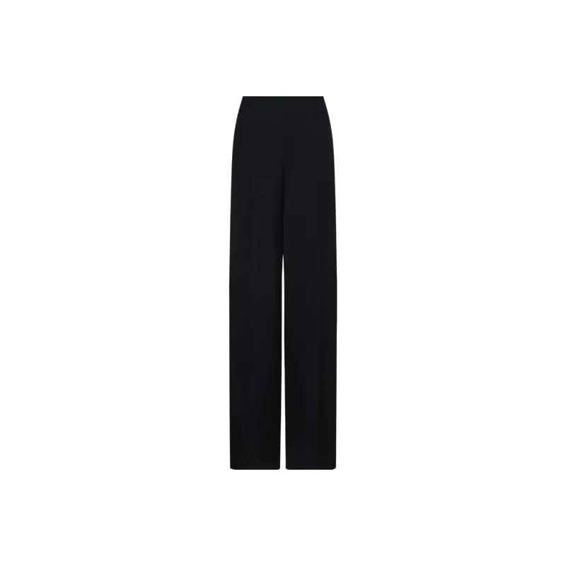 EMPORIO ARMANI Crepe Trousers-1