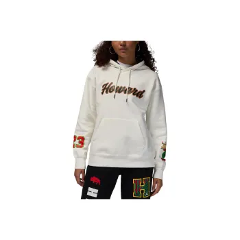 JORDAN X Howard University Women's Satin Lined Pullover Hoodie
