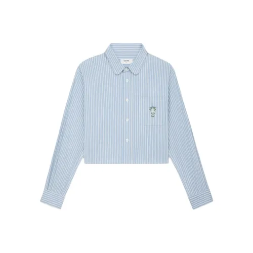 celine and SS25 Shirt Women's Light Blue