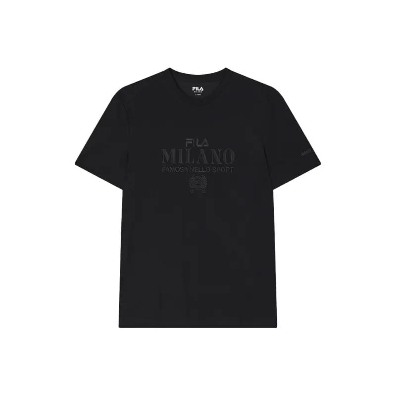 FILA MILANO Collection T Shirt Men's Jet Black-0