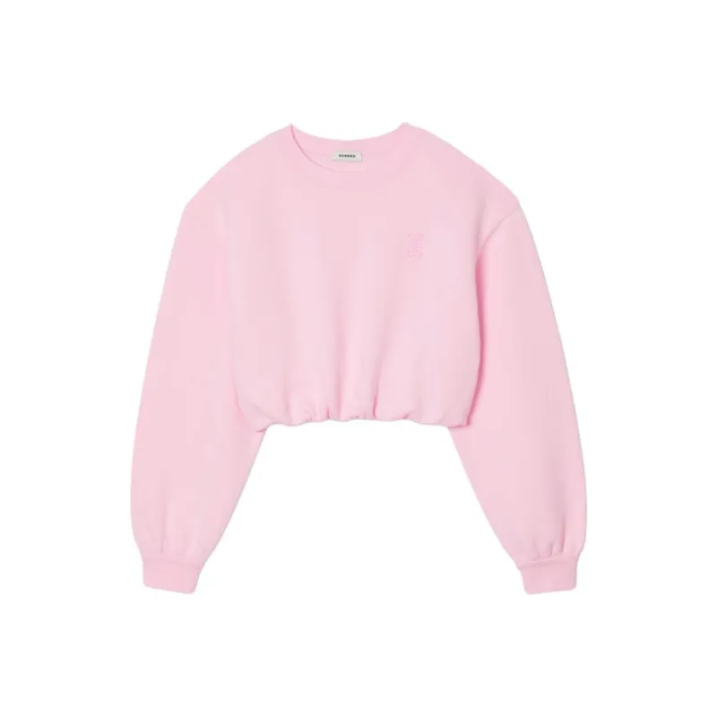 Sandro Sweatshirt Women's Light Pink-0