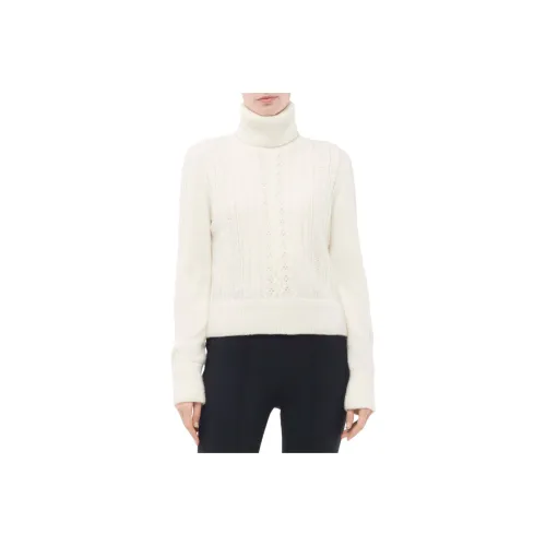 CHANEL White NEIGE Series 24N Neige Skiing Collection Knitwear Women's Beige