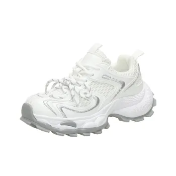 The Mystery Of Glamour Cushioning, Breathable, Height Increasing, Slip Resistant Low Top Chunky Sneakers Women's