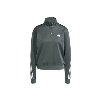 Adidas Iconic Wrapping Track Jacket Sweatshirt Women's Green