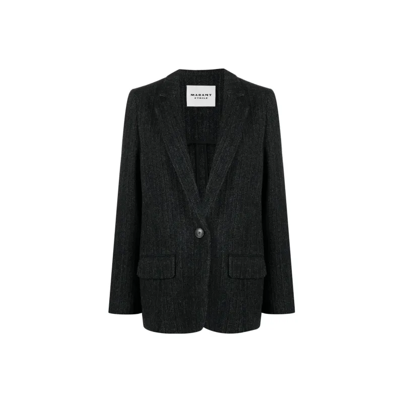 ISABEL MARANT ETOILE Charlyne Single-breasted Blazer-0