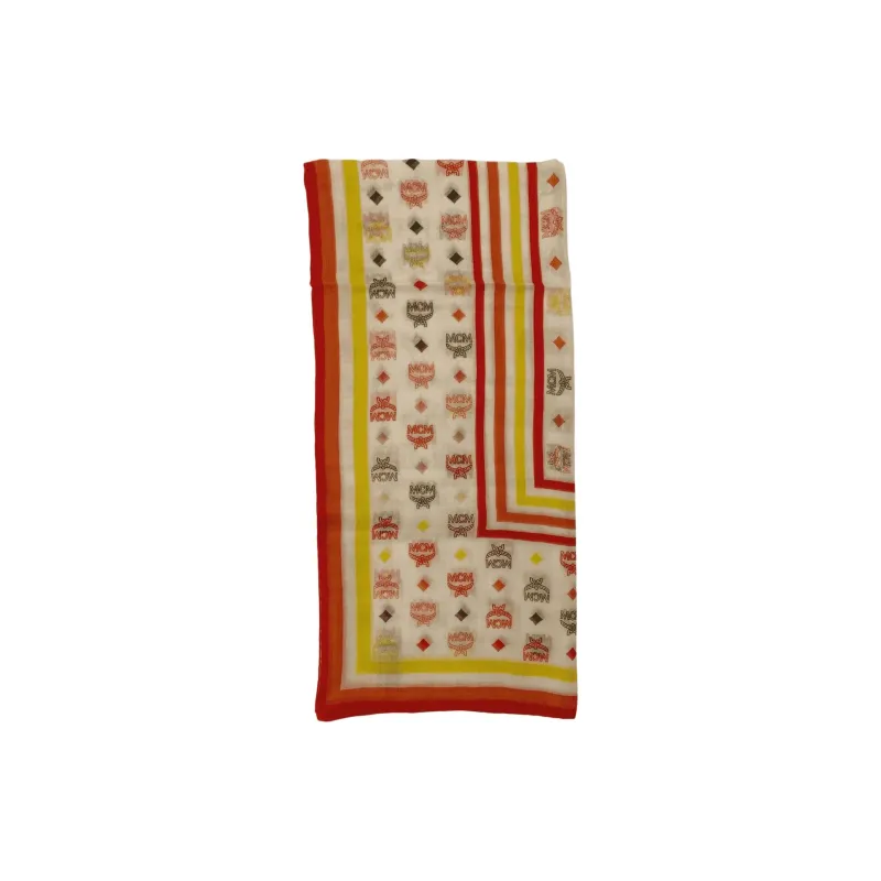 MCM Silk Scarves Unisex Multicolor-0