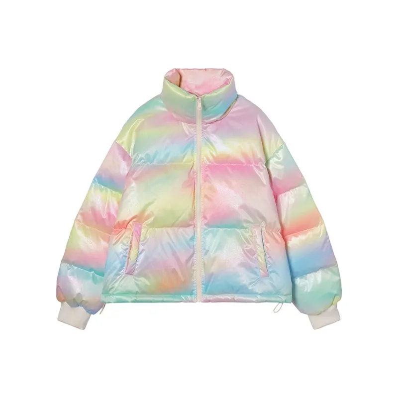 MEETLADY Down Jackets Women's Dazzling Color-0