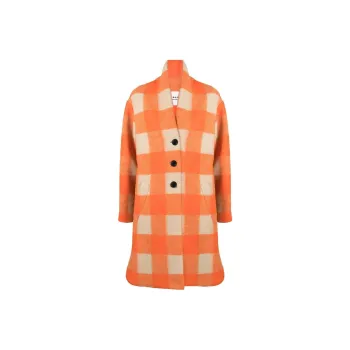 ISABEL MARANT ETOILE Checked Gabriel Coat