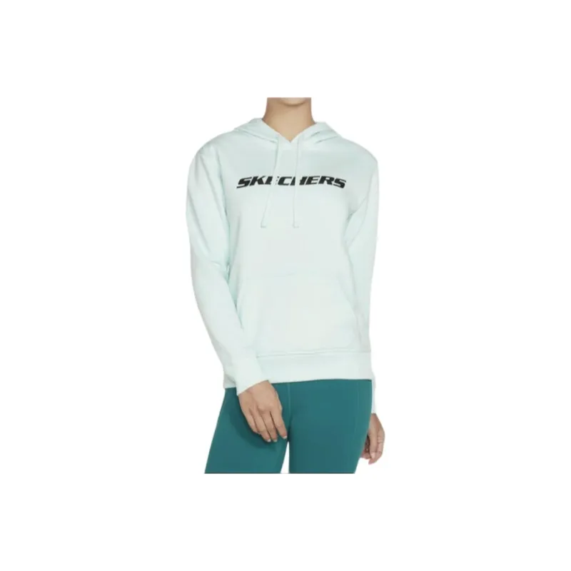 Skechers Heritage Pullover Hoodie Sweatshirt Women's Blue-0