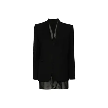 Brunello Cucinelli Layered Single breasted Blazer