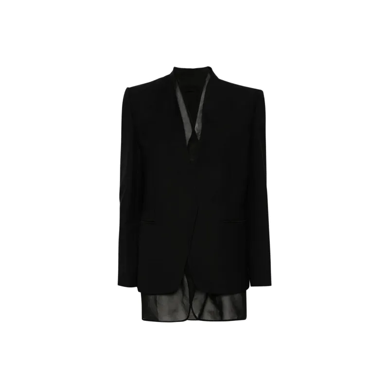 Brunello Cucinelli Layered Single breasted Blazer-0