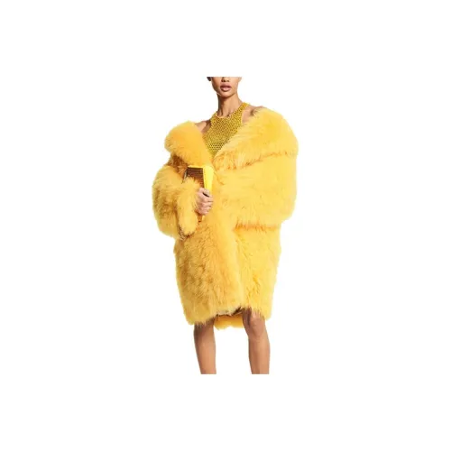 MICHAEL KORS Coats Women's Yellow