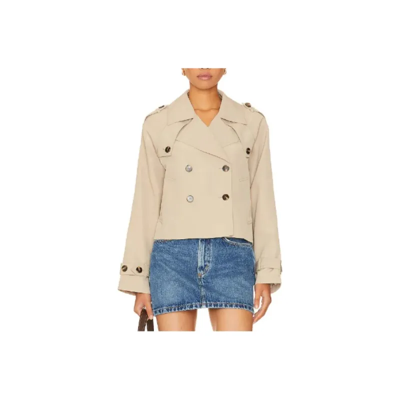 STEVE MADDEN Jackets Coats Women's Khaki-0