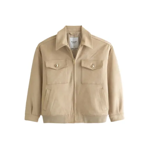 Abercrombie＆Fitch Jackets Coats Women's Khaki