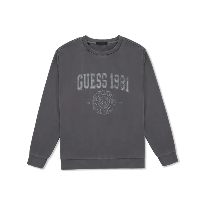 GUESS Sweatshirt Unisex Dark Gray-0