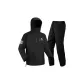 Phantom Black[Upgraded Waterproof Fabric+Raincoat and Rain Pants]