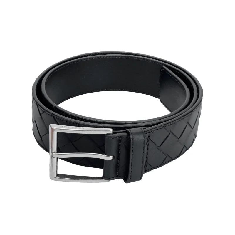 Bottega Veneta Cow Leather Belts Men's Width 4cm-1