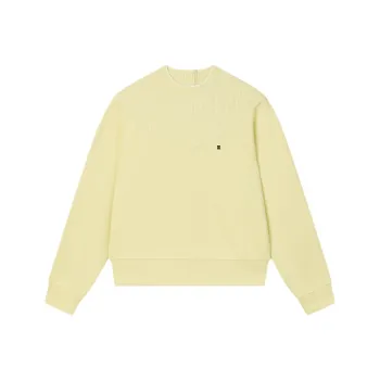 FILA Sweatshirt Women's Coffee Beige Yellow