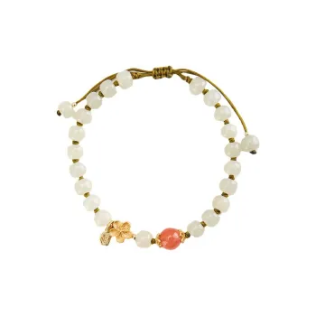 WUMZK Hetian Jade Bracelets White Jade Unisex