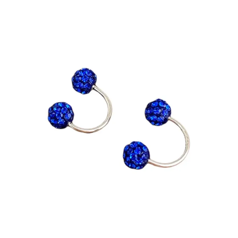 AAJF S999 Fine Silver Stud Earrings Women's-10