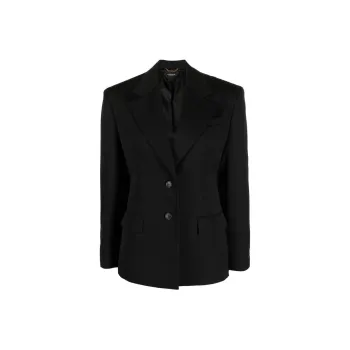 VERSACE Single breasted Wool Blazer