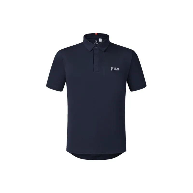 FILA CYCLING Polo Shirt Men's Gemstone Dark Blue-0