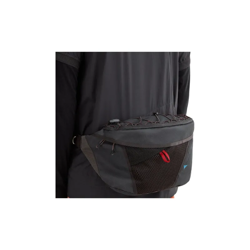 KLATTERMUSEN Recycled Polyamide Fanny Pack Regular Men's Raven Black-3