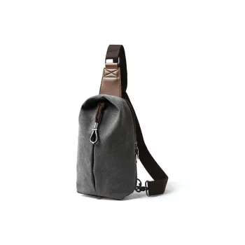 VIHUS Canvas Sling Bag Regular Men's Multicolor