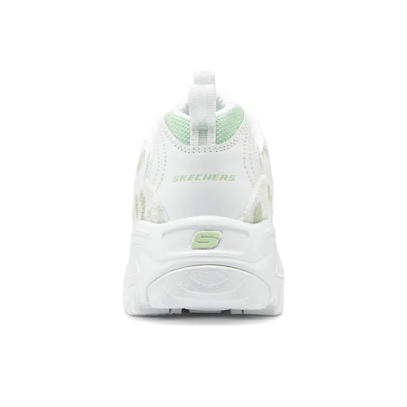 Skechers Women's Sport D'Lites 1.0 'White Green' Women's-3
