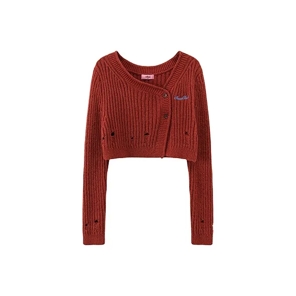 CHUU Knitwear Women's Vintage Red-0