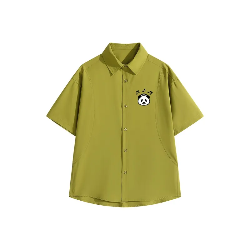 PANDA BASE Shirts Women's-4