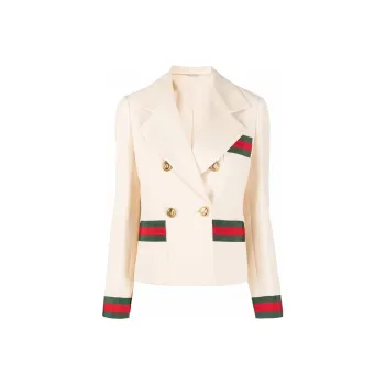 GUCCI Business Suits Women's Beige Yellow