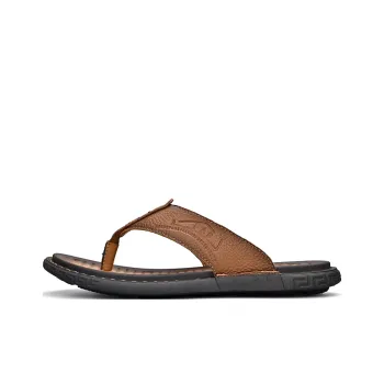 GESENLANG Abrasion Resistant Slip Resistant Flip Flops Men's