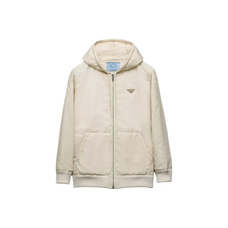PRADA Jackets Coats Women's Cream-0